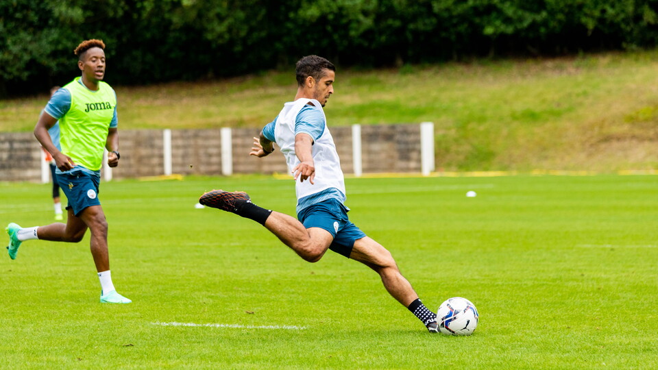 Swansea City training