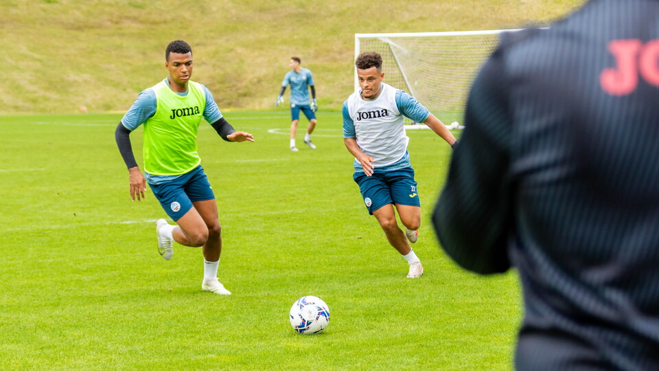 Swansea City training