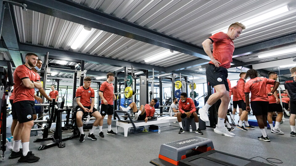 Swansea City pre-season training 2021