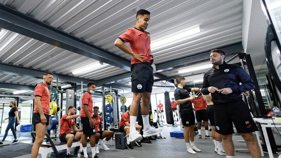 Swansea City pre-season training 2021