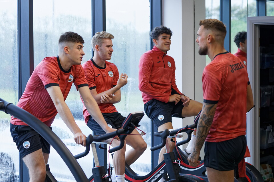 Swansea City pre-season training 2021