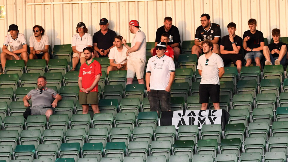 Swansea City supporters