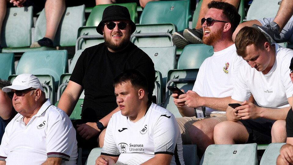 Swansea City supporters