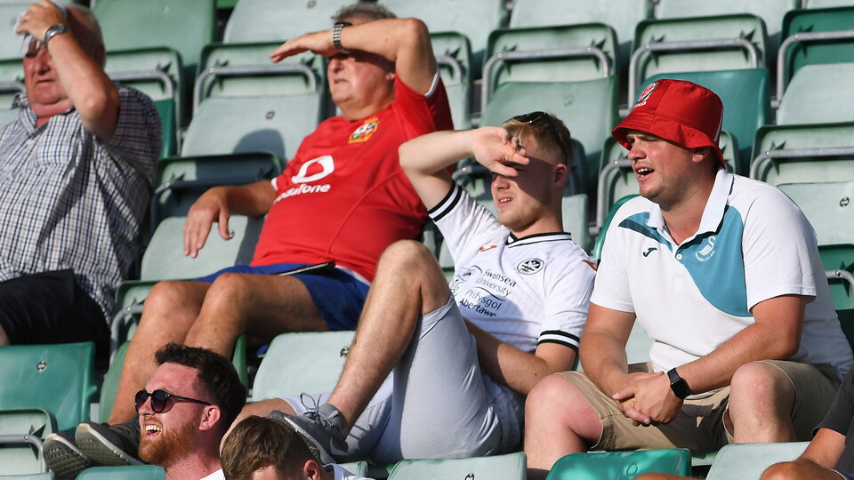 Swansea City supporters