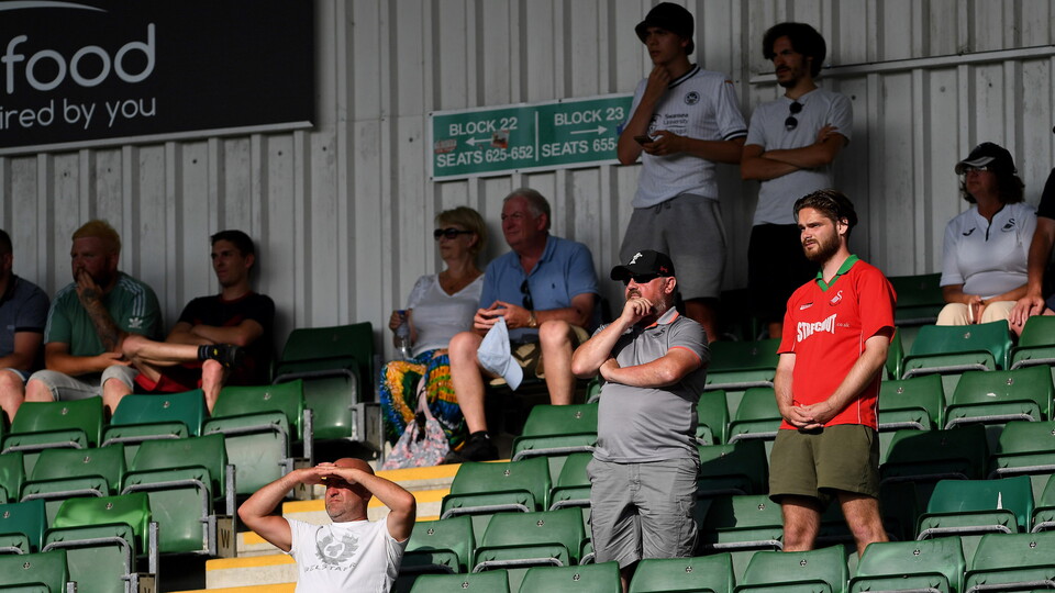 Swansea City supporters