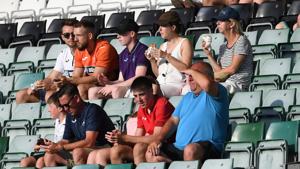 Swansea City supporters