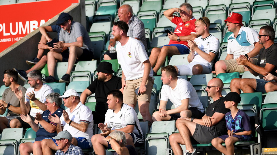 Swansea City supporters