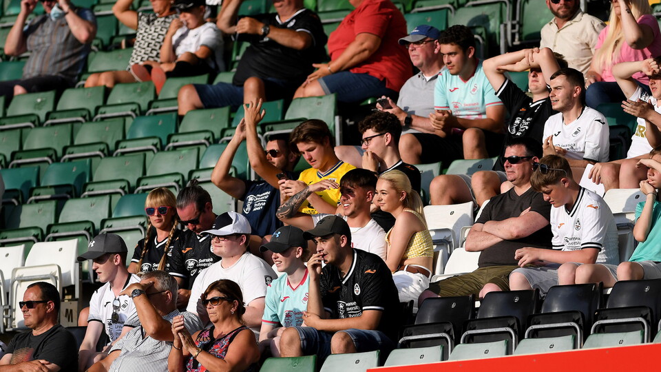 Swansea City supporters