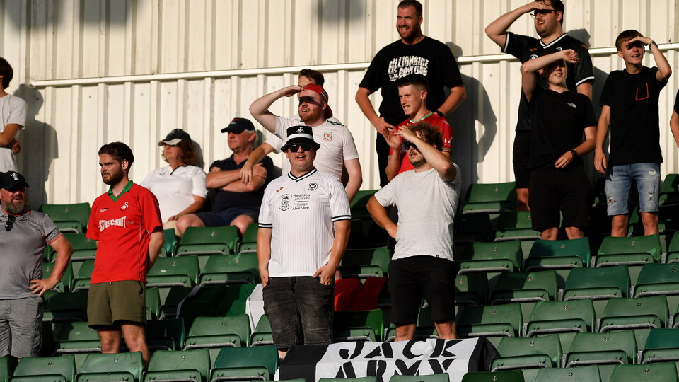 Swansea City supporters