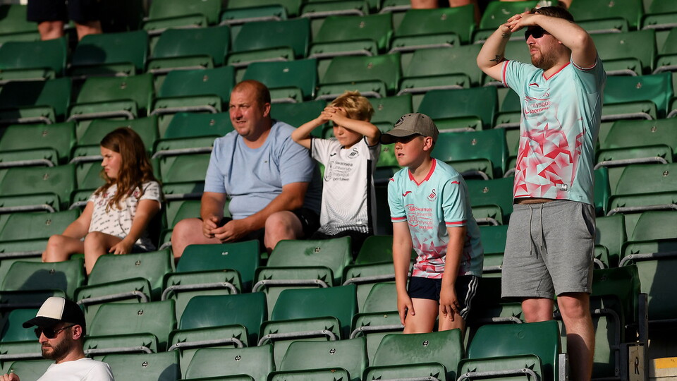 Swansea City supporters