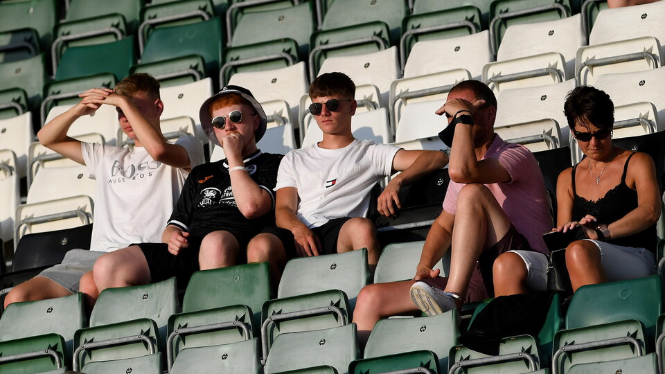Swansea City supporters