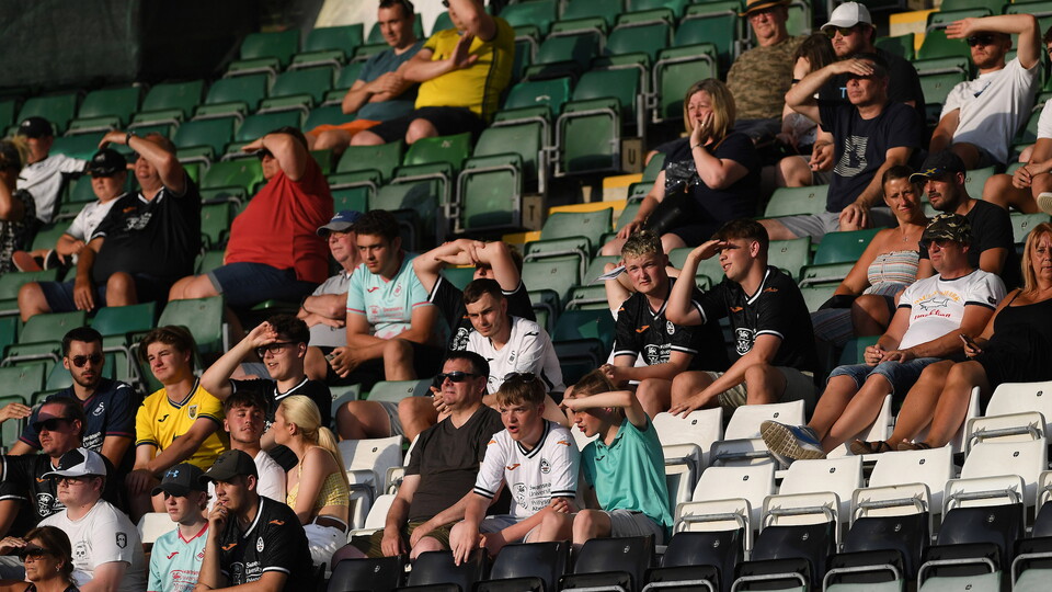 Swansea City supporters