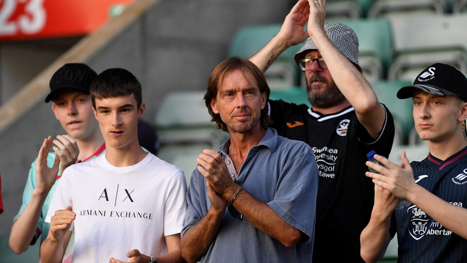 Swansea City supporters