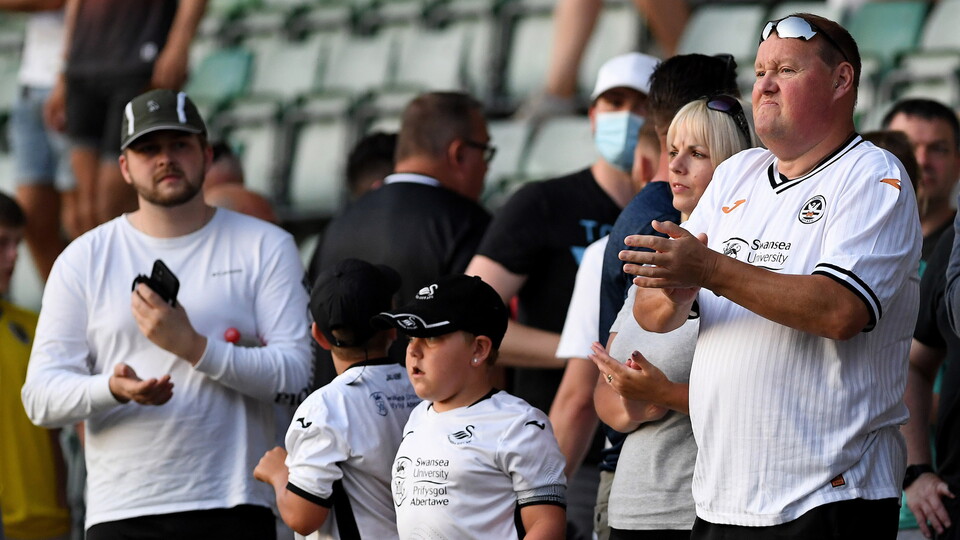Swansea City supporters