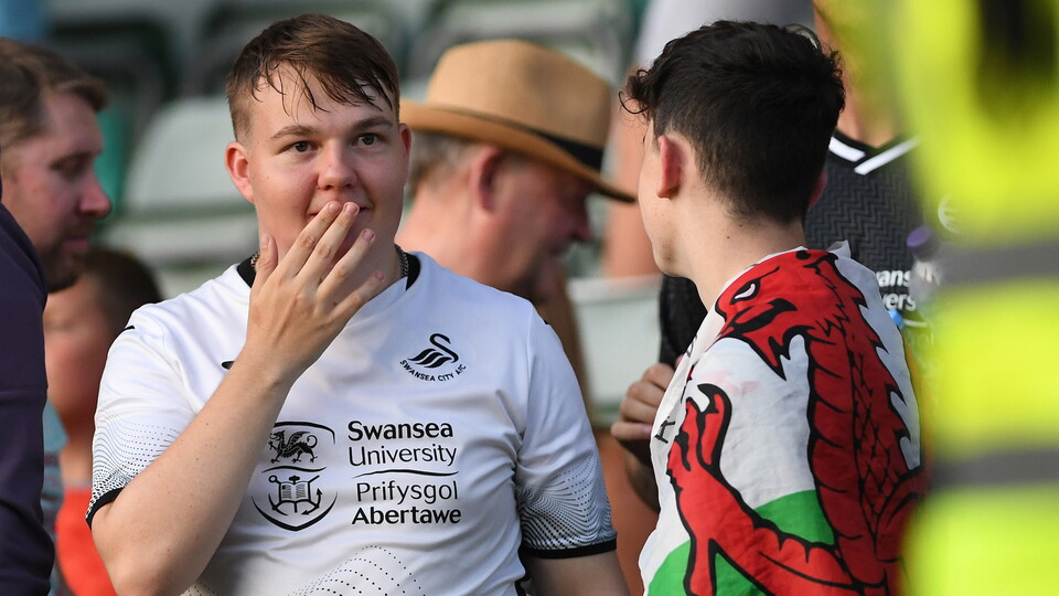 Swansea City supporters