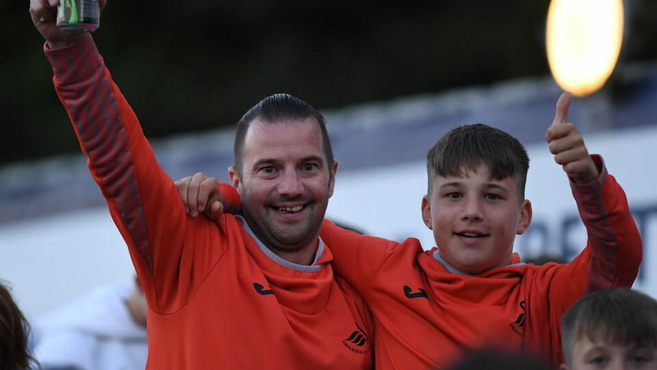 Swansea City supporters