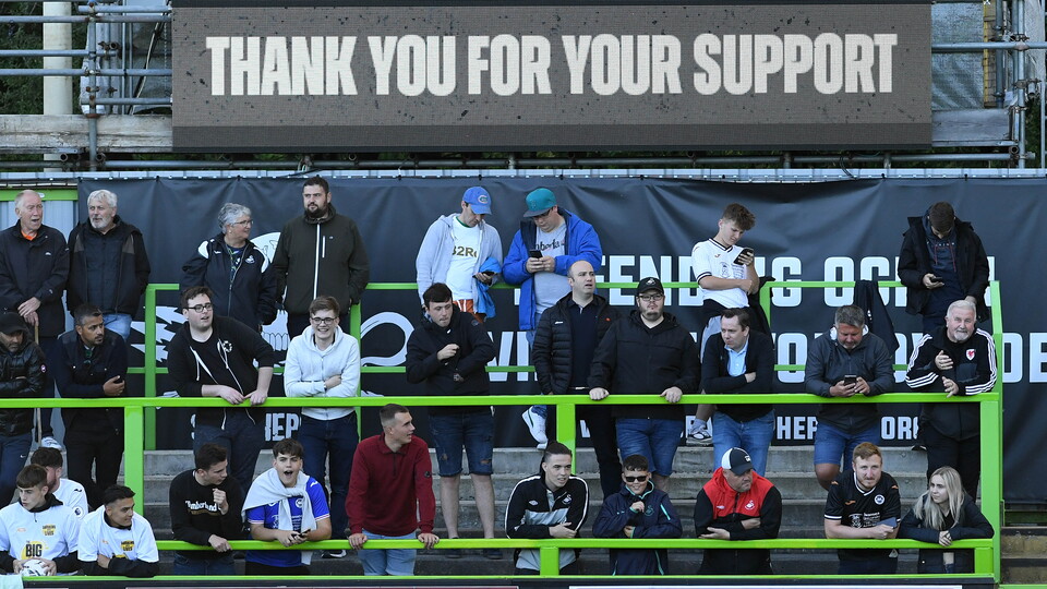 Swansea City supporters