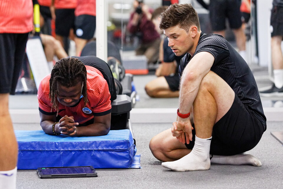 Swansea City pre-season training 2021