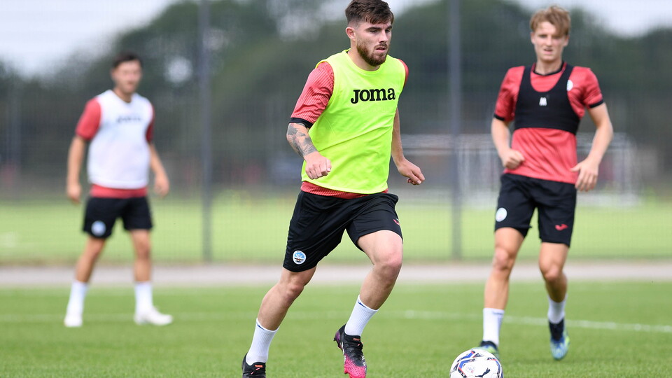 Swansea City training 