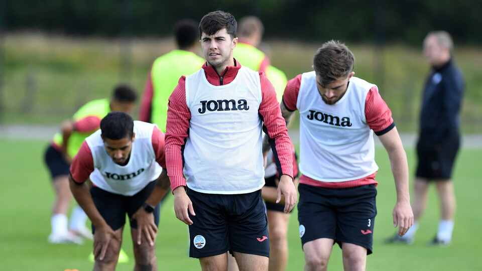 Swansea City training