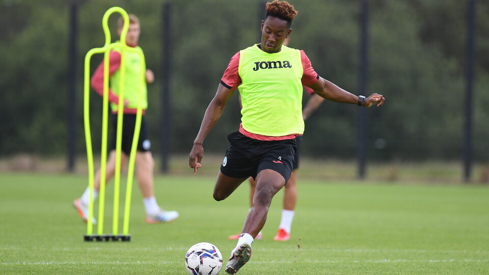 Swansea City training