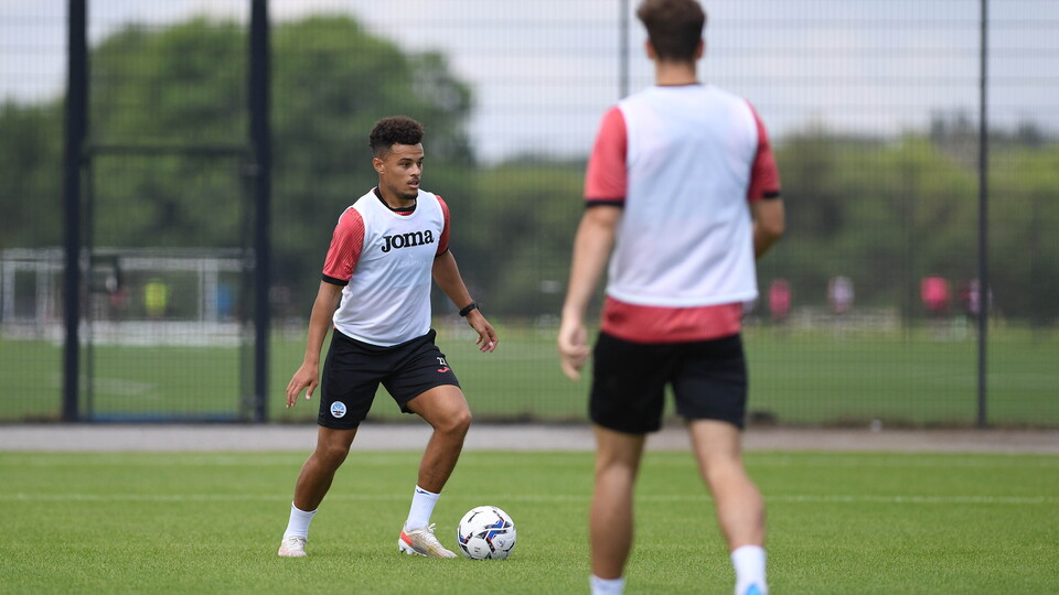 Swansea City training
