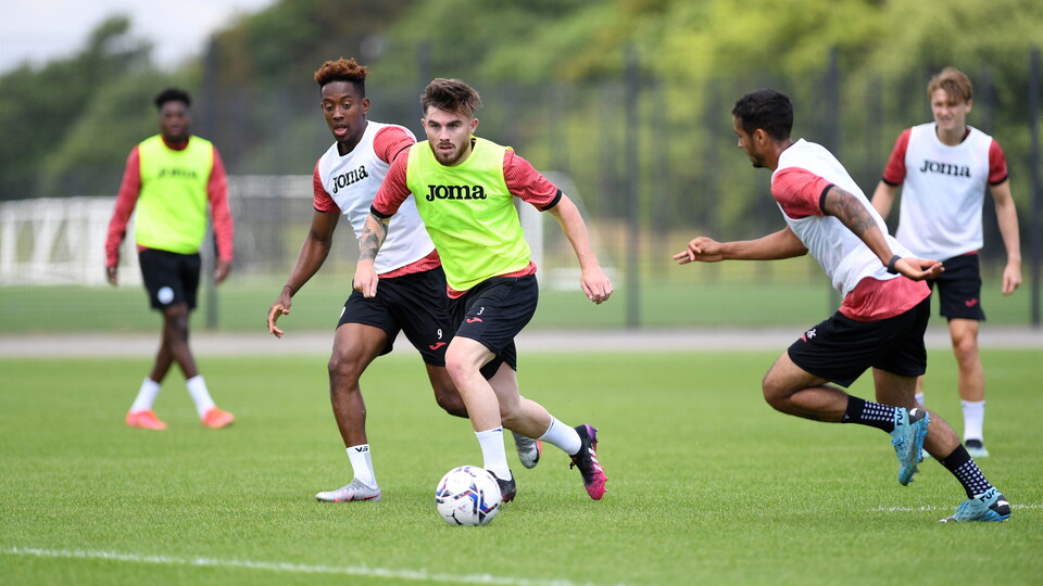 Swansea City training