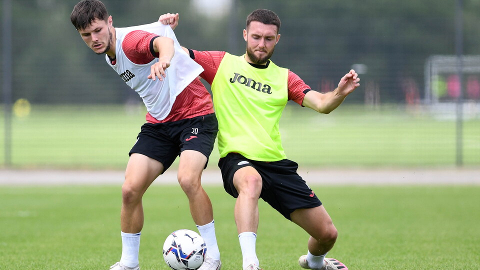 Swansea City training