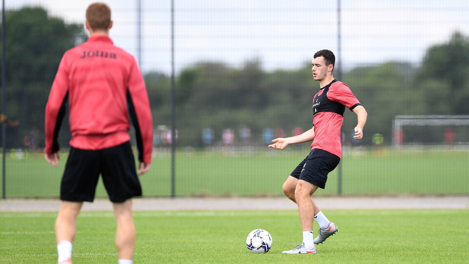 Swansea City training
