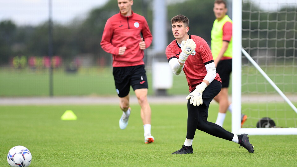 Swansea City training