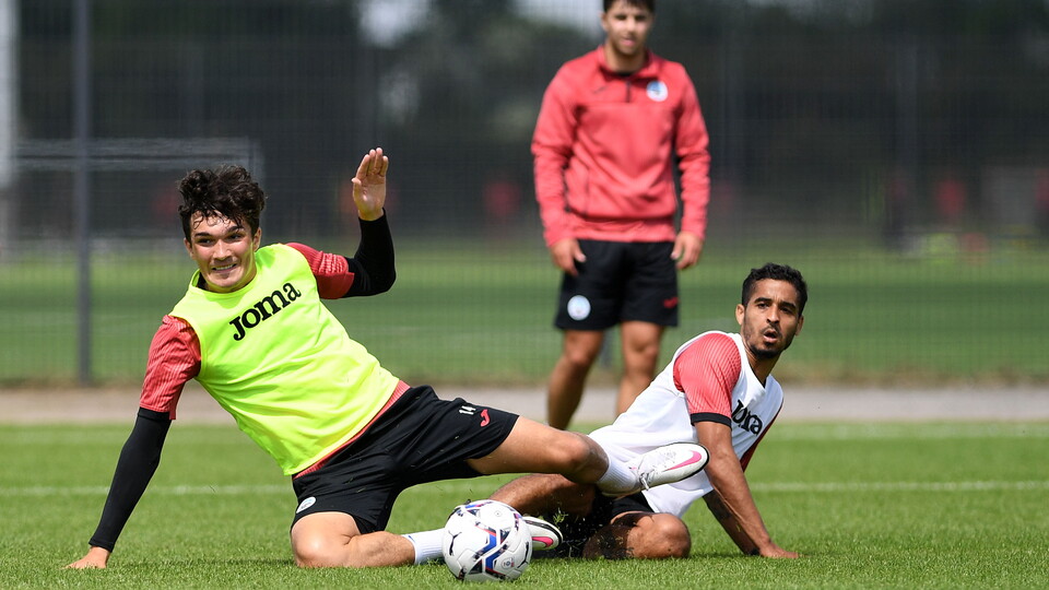 Swansea City training