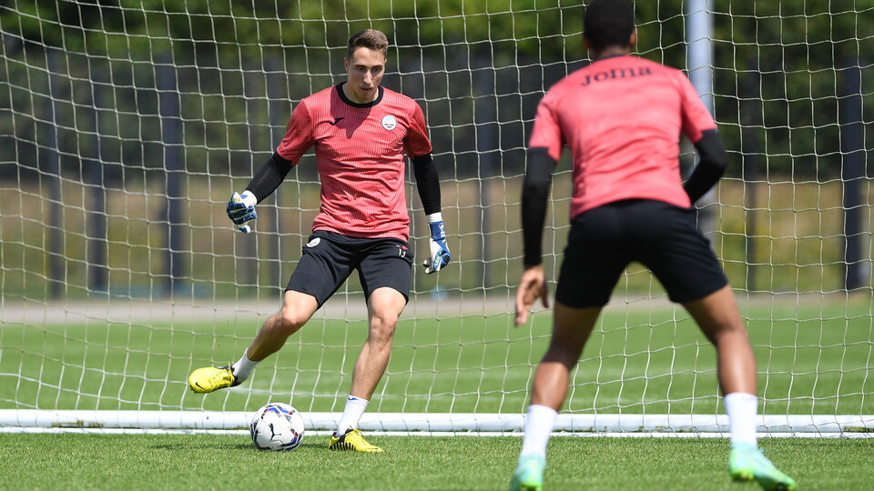 Swansea City training