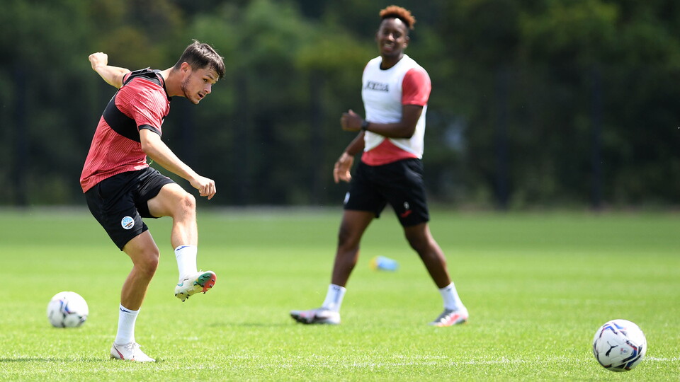 Swansea City training