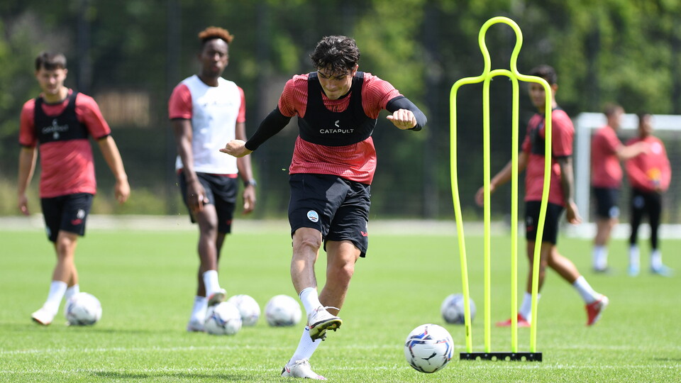 Swansea City training