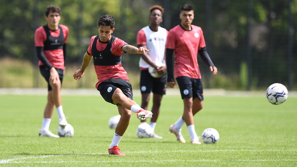 Swansea City training