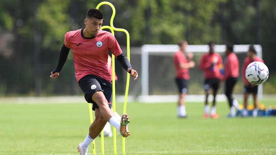 Swansea City training