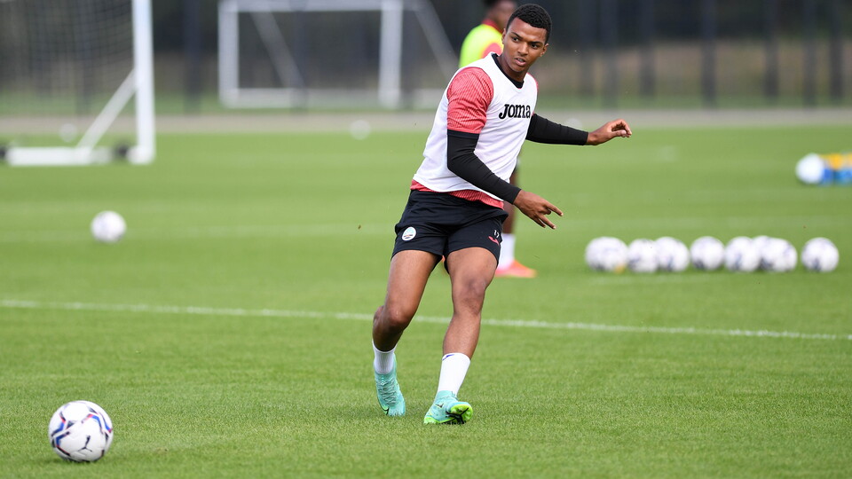 Swansea City training