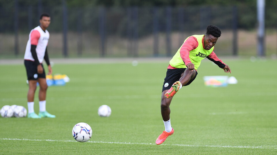 Swansea City training