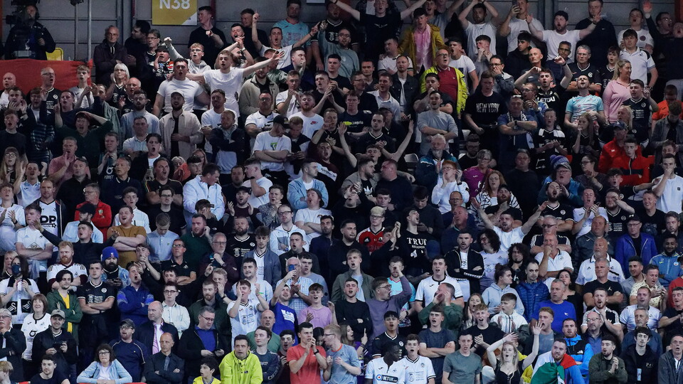 Swansea City supporters 