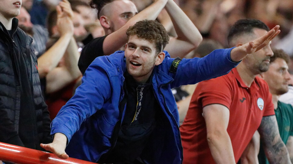 Swansea City supporters