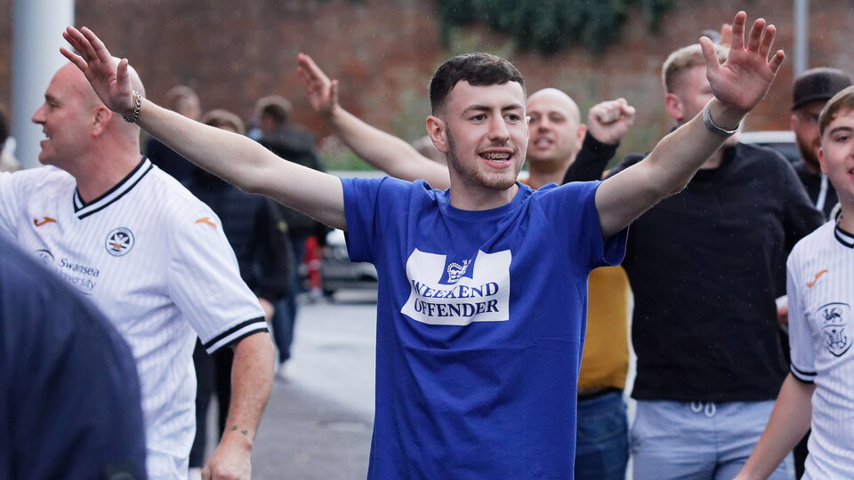 Swansea City supporters