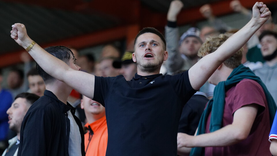 Swansea City supporters