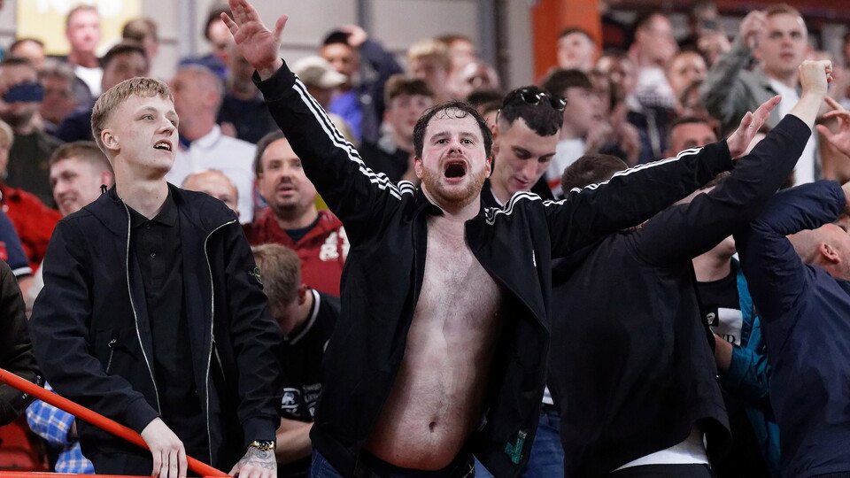 Swansea City supporters