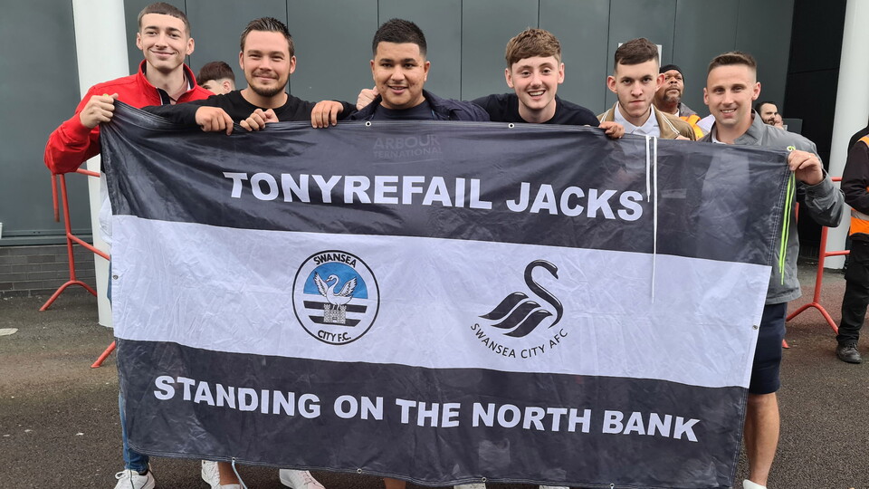 Swansea City supporters