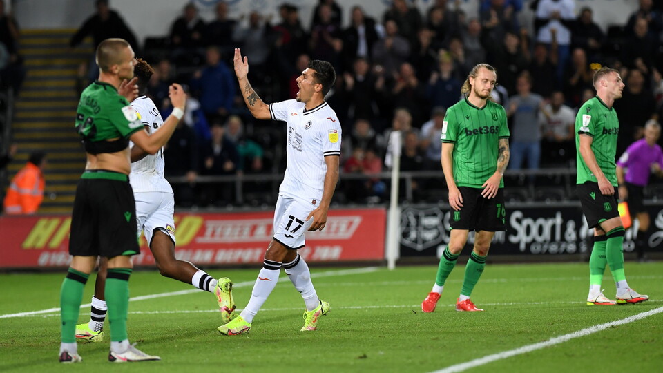 Swansea City v Stoke City