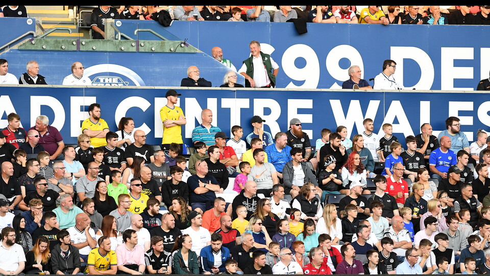 Swansea City supporters