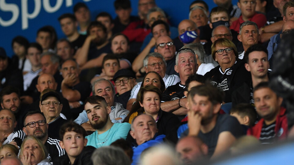 Swansea City supporters