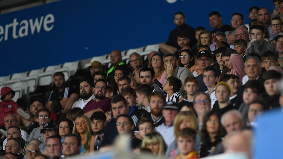 Swansea City supporters