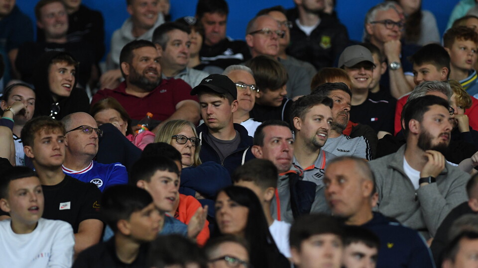 Swansea City supporters