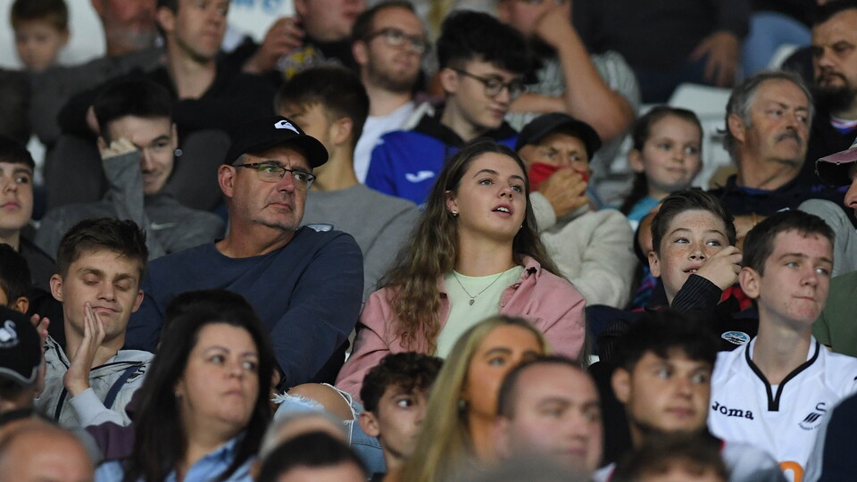 Swansea City supporters